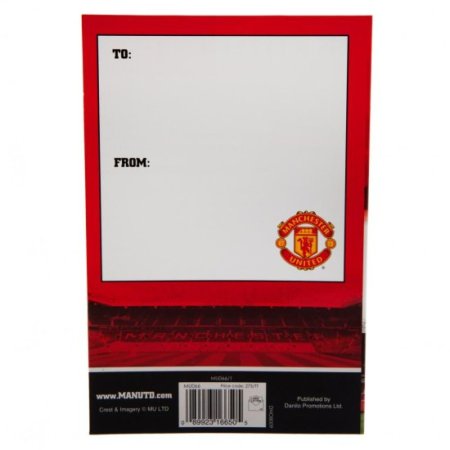 (image for) Manchester United FC Pop-Up Birthday Card