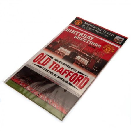 (image for) Manchester United FC Pop-Up Birthday Card