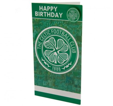 (image for) Celtic FC Birthday Card & Badge