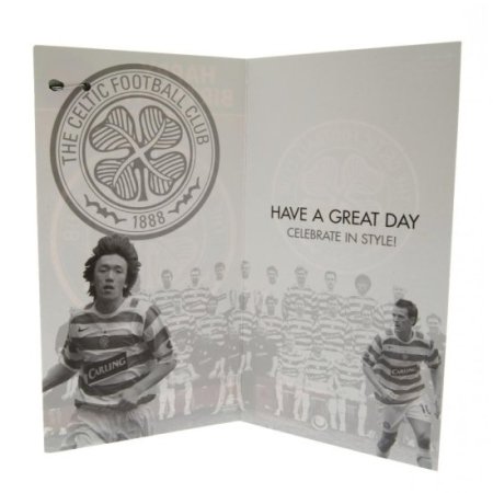 (image for) Celtic FC Birthday Card & Badge