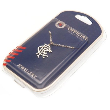 (image for) Rangers FC Silver Plated Pendant & Chain