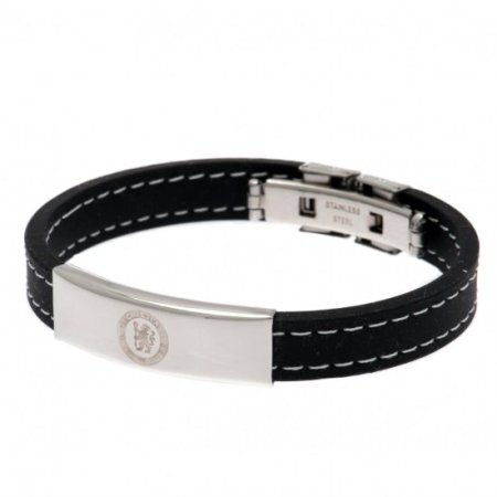 (image for) Chelsea FC Stitched Silicone Bracelet