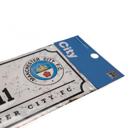 (image for) Manchester City FC Retro Street Sign