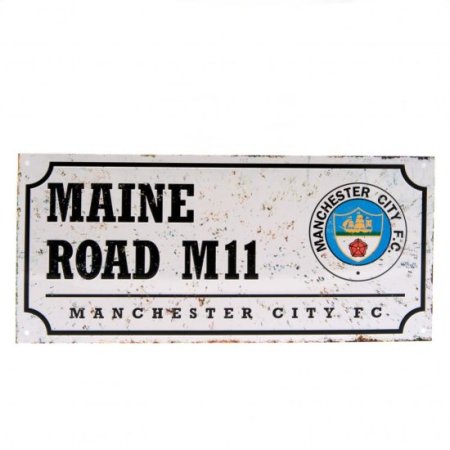 (image for) Manchester City FC Retro Street Sign