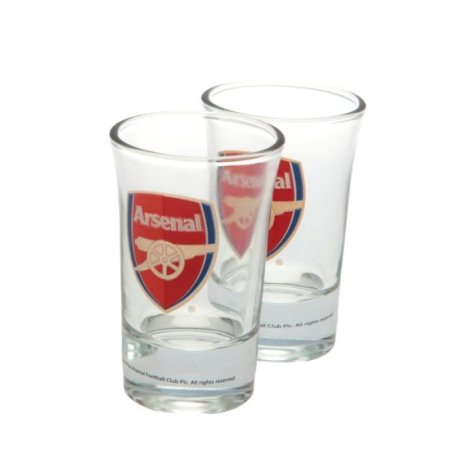 (image for) Arsenal FC 2pk Shot Glass Set