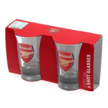 (image for) Arsenal FC 2pk Shot Glass Set