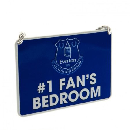 (image for) Everton FC Bedroom Sign No1 Fan