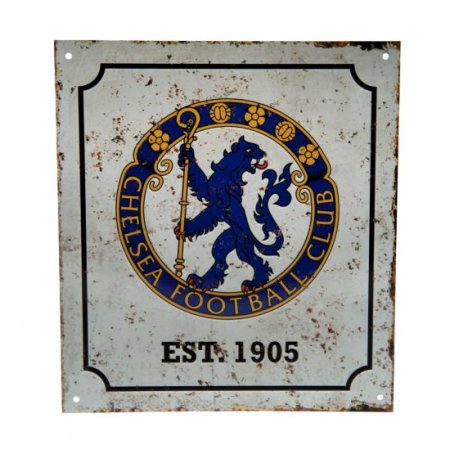 (image for) Chelsea FC Retro Logo Sign