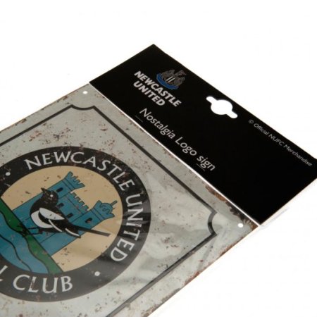 (image for) Newcastle United FC Retro Logo Sign