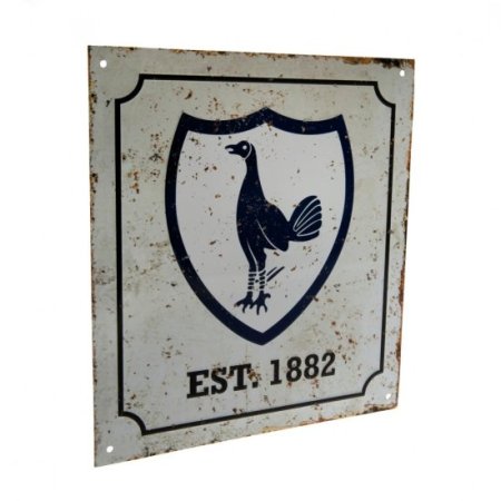 (image for) Tottenham Hotspur FC Retro Logo Sign