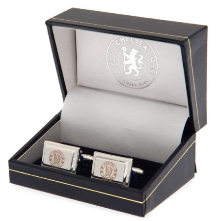 (image for) Chelsea FC Silver Plated Cufflinks