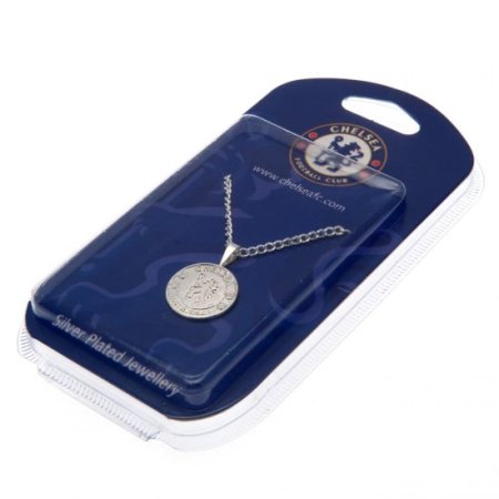 (image for) Chelsea FC Silver Plated Pendant & Chain XL