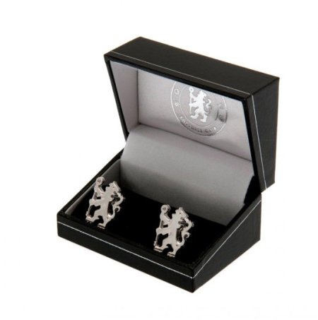 (image for) Chelsea FC Sterling Silver Lion Cufflinks