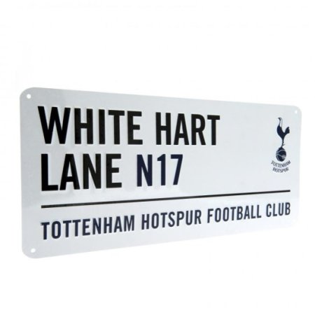 (image for) Tottenham Hotspur FC White Street Sign