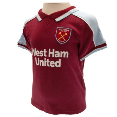 (image for) West Ham United FC Shirt & Short Set 9-12 Mths CS