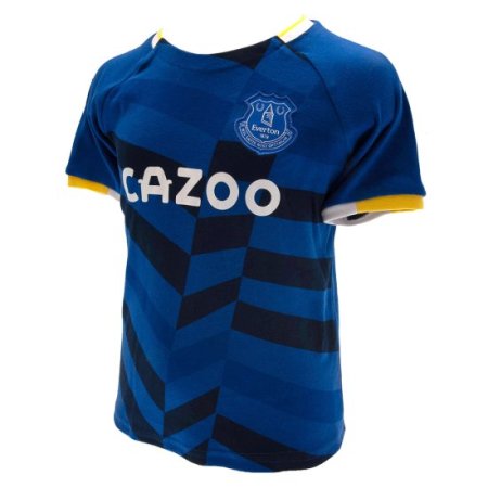 (image for) Everton FC Shirt & Short Set 9-12 Mths