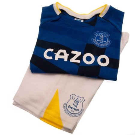 (image for) Everton FC Shirt & Short Set 6-9 Mths