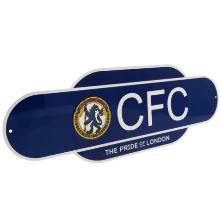 (image for) Chelsea FC Colour Retro Sign