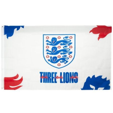 (image for) England FA 3 Lions Flag