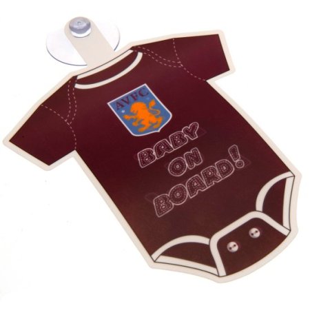 (image for) Aston Villa FC Baby On Board Sign