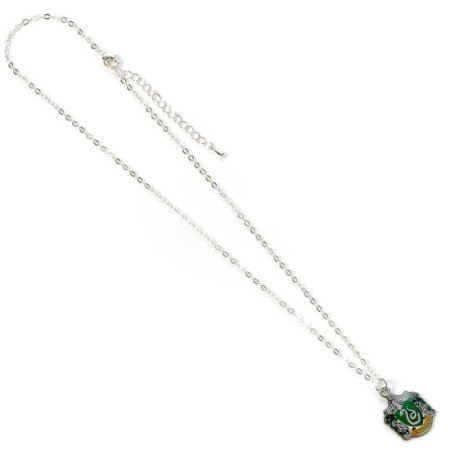 (image for) Harry Potter Silver Plated Necklace Slytherin