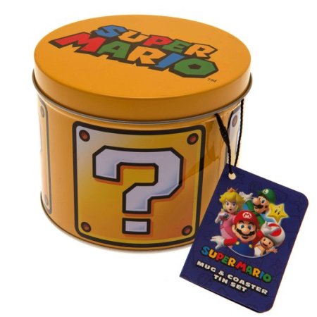 (image for) Super Mario Mug & Coaster Gift Tin