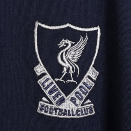 (image for) Liverpool FC 88-89 Crest T Shirt Mens Navy L