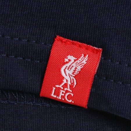 (image for) Liverpool FC 88-89 Crest T Shirt Mens Navy XL