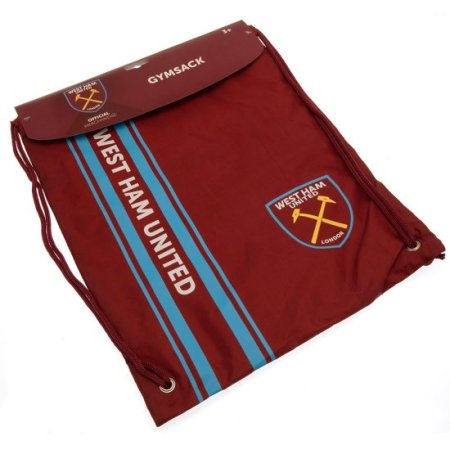 (image for) West Ham United FC Stripe Gym Bag