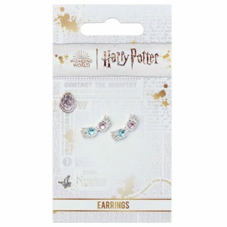 (image for) Harry Potter Silver Plated Earrings Luna Spectrespecs