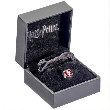 (image for) Harry Potter Sterling Silver Spacer Bead Gryffindor