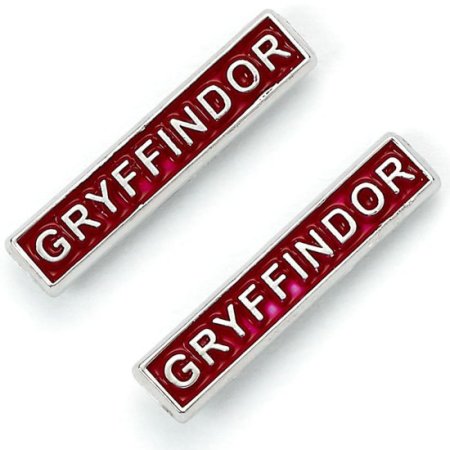 (image for) Harry Potter Silver Plated Earring Set Gryffindor