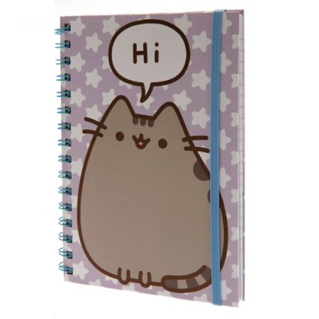 (image for) Pusheen Notebook Hi