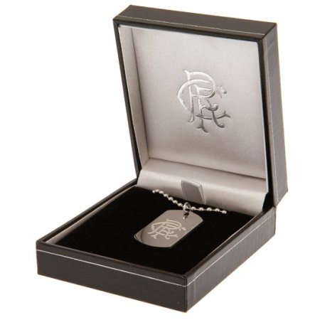 (image for) Rangers FC Engraved Dog Tag & Chain