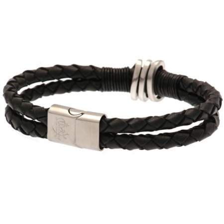 (image for) Rangers FC Leather Bracelet