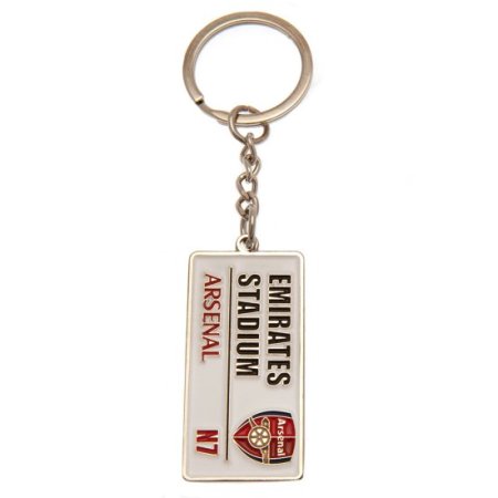 (image for) Arsenal FC Embossed Street Sign Keyring