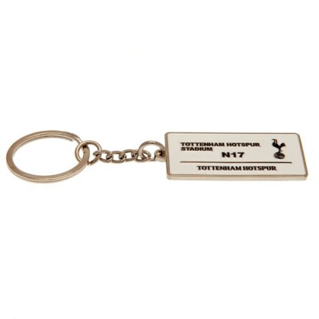 (image for) Tottenham Hotspur FC Embossed Street Sign Keyring