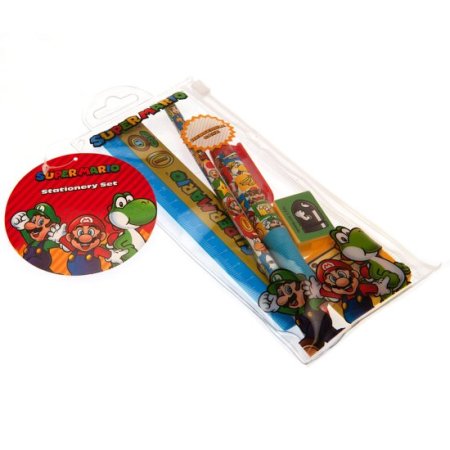 (image for) Super Mario 5pc Stationery Set Group