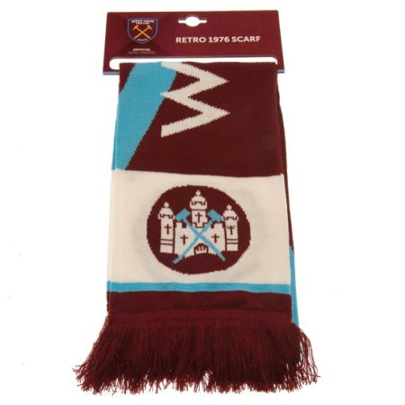 (image for) West Ham United FC Retro 1976 Scarf