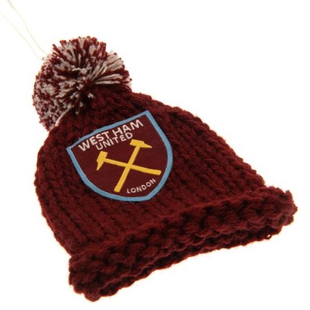 (image for) West Ham United FC Hanging Bobble Hat
