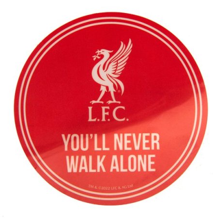 (image for) Liverpool FC YNWA Car Sticker