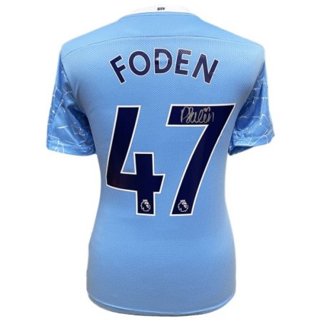 (image for) Manchester City FC Foden Signed Shirt