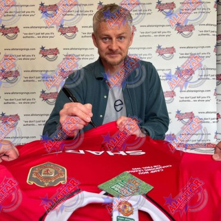 (image for) Manchester United FC 1999 Solskjaer & Sheringham Signed Shirt