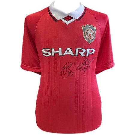 (image for) Manchester United FC 1999 Solskjaer & Sheringham Signed Shirt