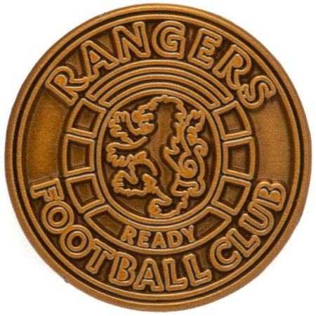 (image for) Rangers FC Antique Gold Ready Crest Badge