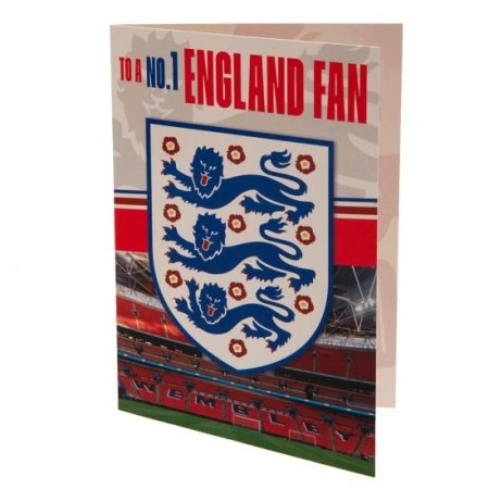 (image for) England FA Birthday Card