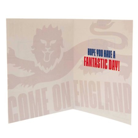 (image for) England FA Birthday Card