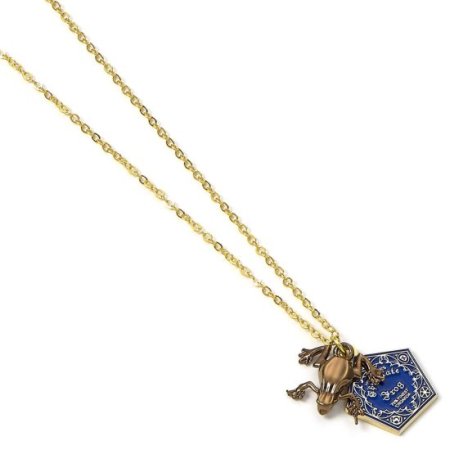 (image for) Harry Potter Gold Plated Necklace Chocolate Frog