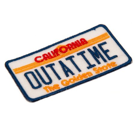 (image for) Back To The Future Iron-On Patch