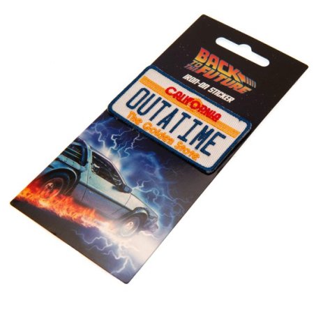 (image for) Back To The Future Iron-On Patch
